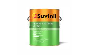 Tinta Acrílica Rende e Cobre Muito Standard Fosco Interno e Externo 3,6L Suvinil